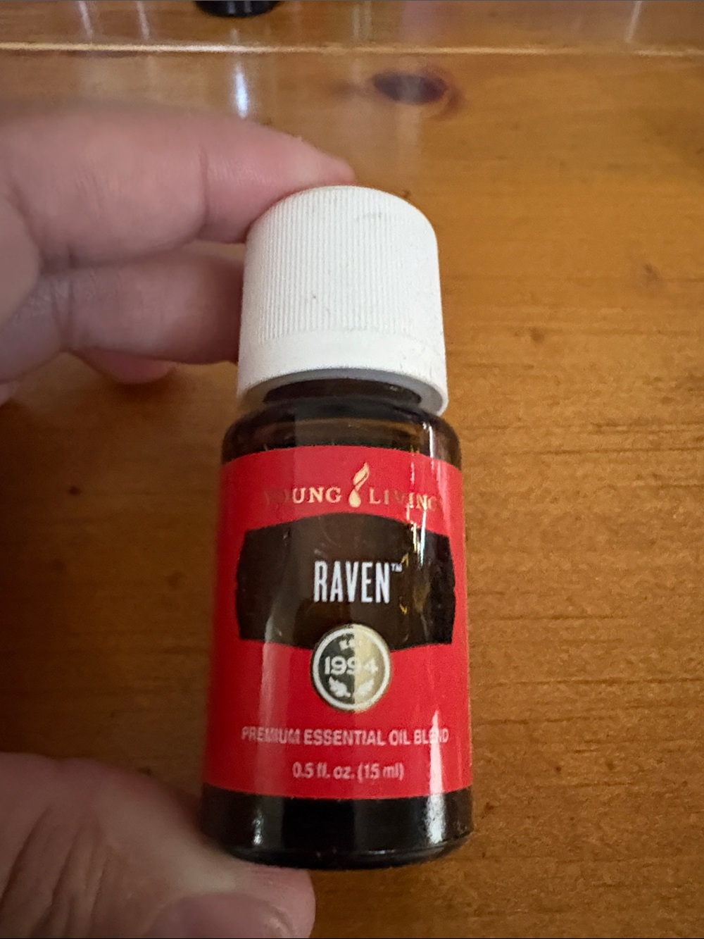 Young Living Raven Essential Oil Blend - Red Label, White Cap